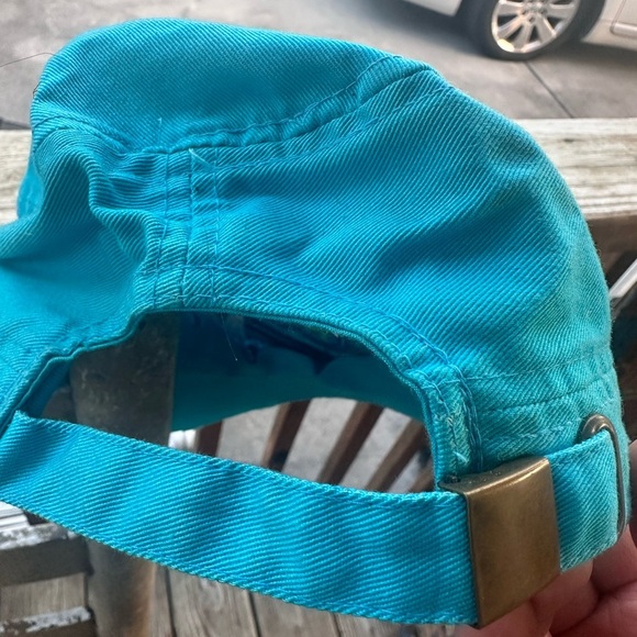 Leader Logo women's blue adjustable cheer hat - Picture 2 of 9